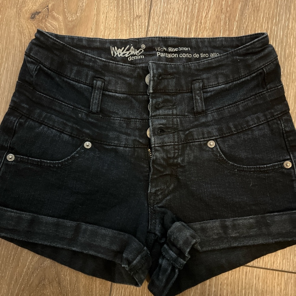 Mossimo Supply Co. Women's Dark Denim Jean Shorts